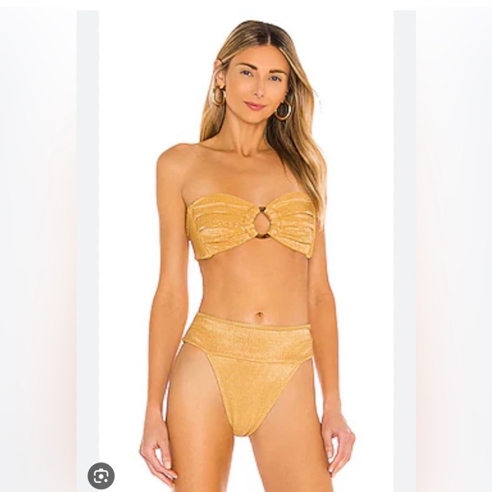 Montce swim bandeau bikini top
